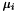 $\mu_{i}$