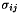 $\sigma_{ij}$