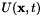 $U(\mathbf{x}, t)$