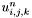 $ u_{i,j,k}^{n} $