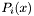 $ P_i(x) $