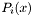 $ P_i(x) $