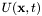 $U(\mathbf{x}, t)$