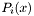 $ P_i(x) $
