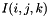 $ I(i,j,k) $