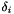 $\delta_i$