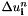 $ \Delta u^n_{\mathbf{i}} $