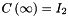 $ C\left( \infty \right) = I_2 $