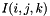 $ I(i,j,k) $