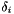 $\delta_i$