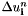 $ \Delta u^n_{\mathbf{i}} $