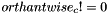$ orthantwise_c != 0 $