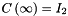 $ C\left( \infty \right) = I_2 $