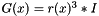$ G(x) = r(x)^3*I $