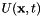 $U(\mathbf{x}, t)$
