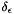 $ \delta_{\epsilon} $